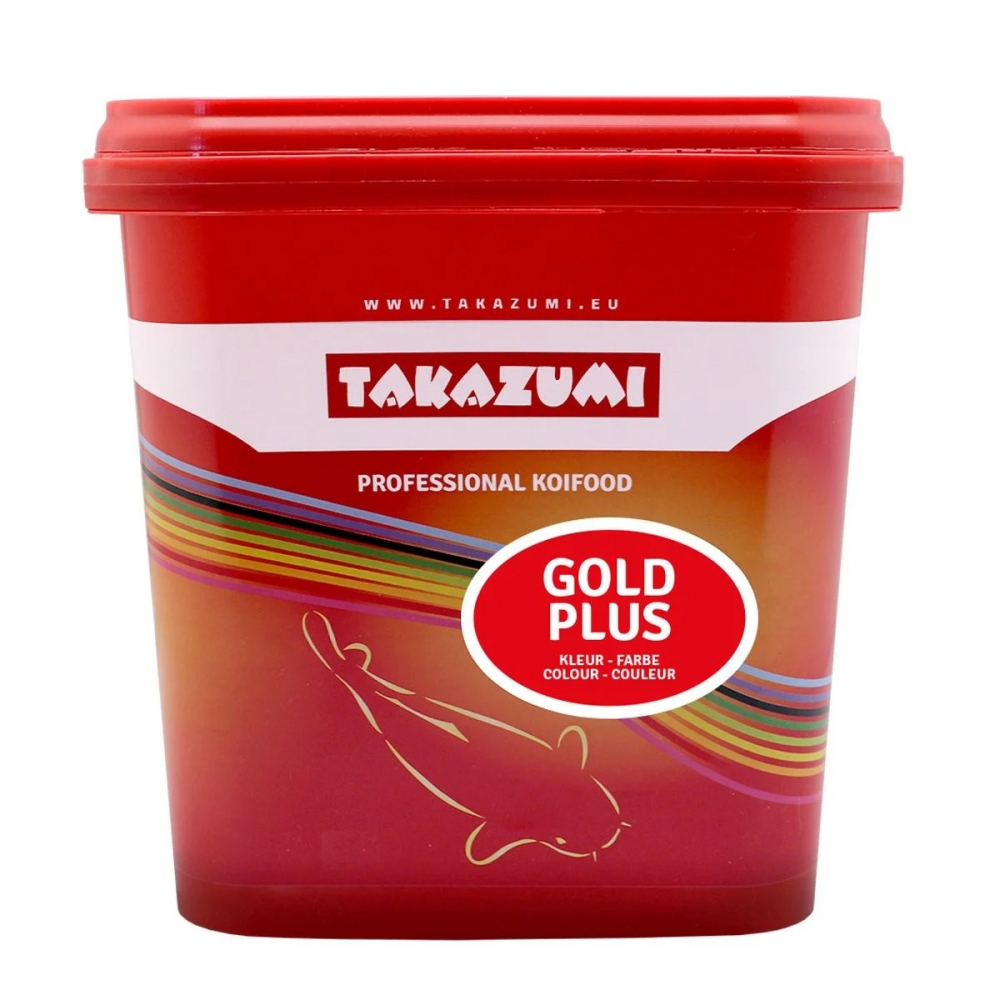 Bild 1 von Takazumi Koi-Futter 4,5 KG Gold Plus - Ganzjahres Futter ab 5°C