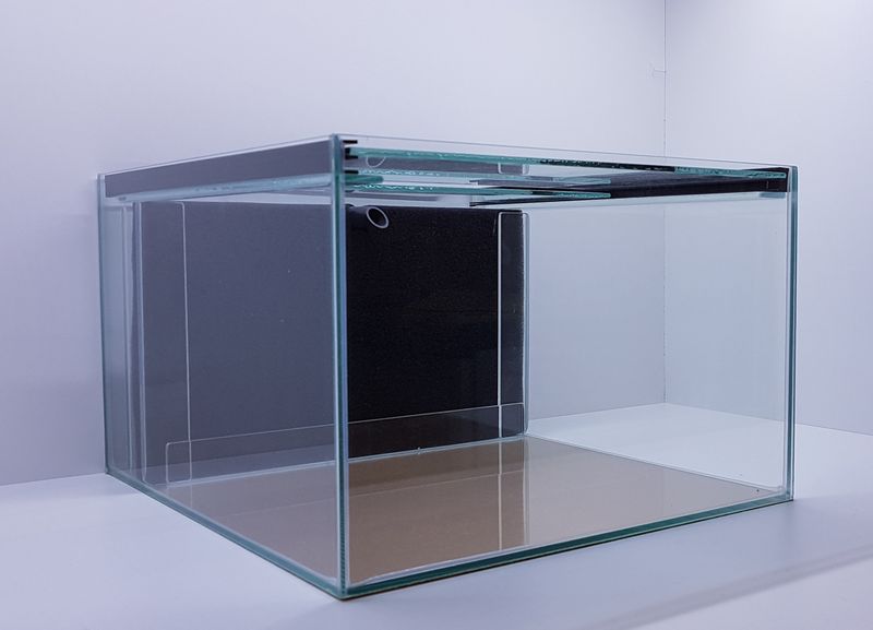 Bild 1 von Aquarium22HMF komplett mit Filter und Abdeckscheiben für das IKEA Kallax Regal