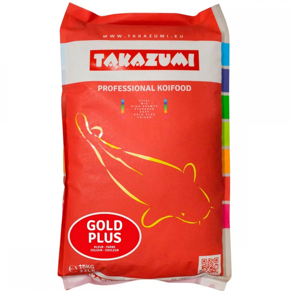 Bild 1 von Takazumi Koi-Futter 10 KG Gold Plus - Ganzjahres Futter ab 5°C