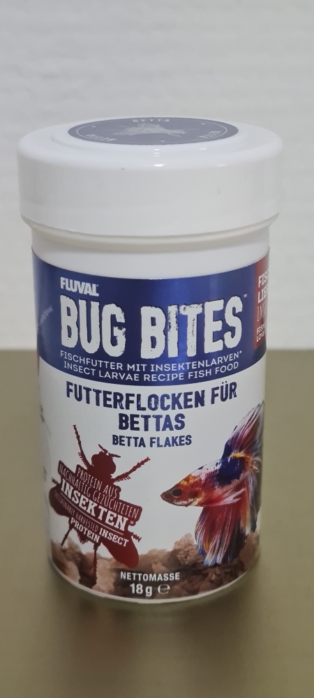 Bild 1 von Bug Bites Futterflocken für Bettas