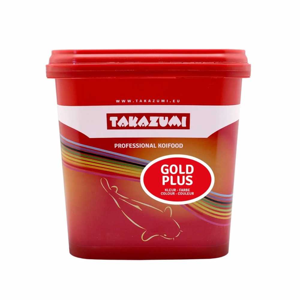 Bild 1 von Takazumi Koi-Futter 1,0 KG Gold Plus - Ganzjahres Futter ab 5°C