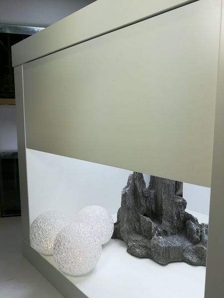 Bild 1 von Lichtblende Basic Weiß matt für das IKEA Kallax Regal  / () Blende Basic matt