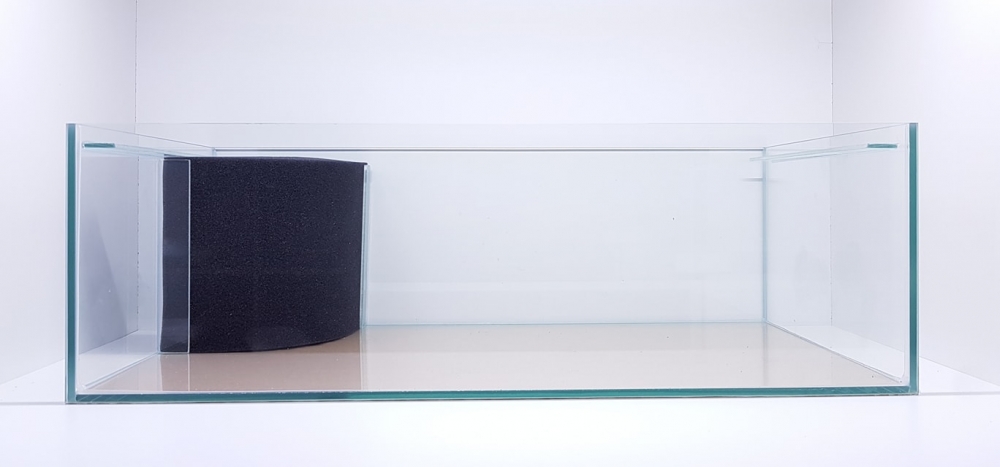 Bild 1 von Aquarium76 HMF komplett mit Filter und Abdeckscheiben für das IKEA Kallax Regal  / () HMF Ecke Rechts