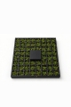 Bild 2 von Moosgitter Seiten/Rückwand  / (Moosgitter) Moosgitter Setengitter schwarz 9x9 Magnet