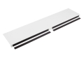 Bild 1 von Doppel Basic Blende weiß glänzend für das IKEA Kallax Regal